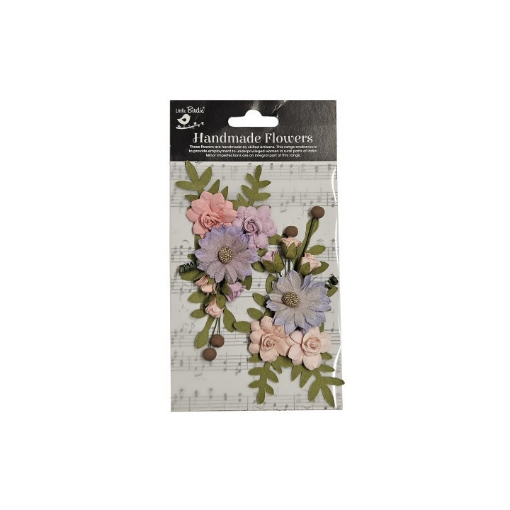 copy of LITTLE BIRDIE Embossed Daisies Artic Ice