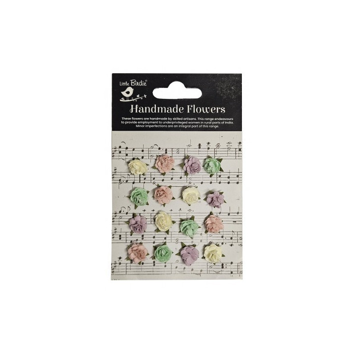 copy of LITTLE BIRDIE Embossed Daisies Artic Ice