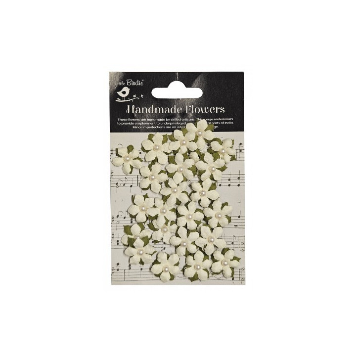 Little Birdie 24 pc Elira Ivory Pearl.***