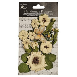 copy of LITTLE BIRDIE Embossed Daisies Artic Ice