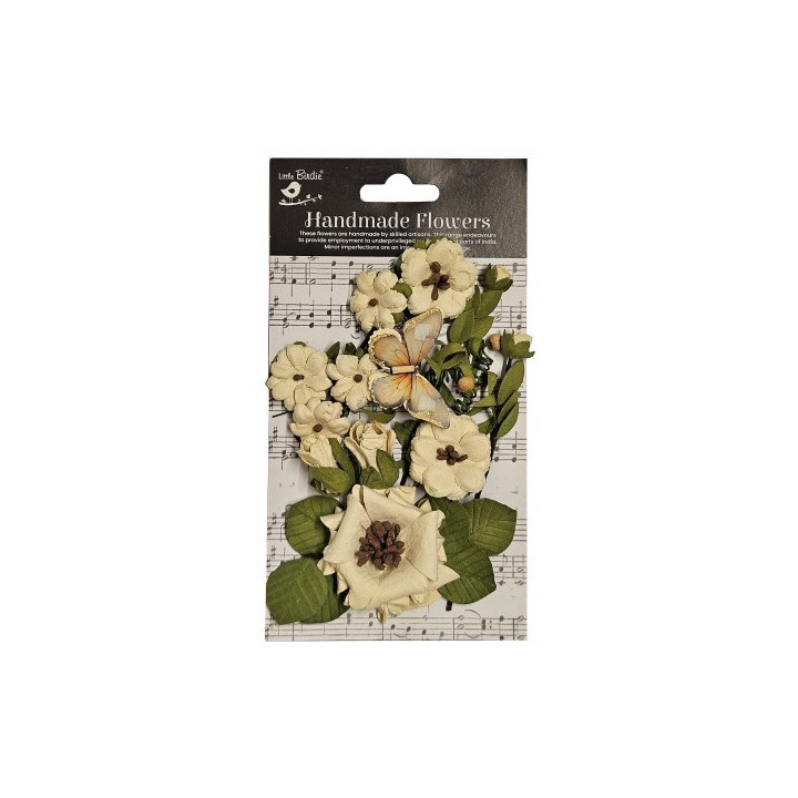 copy of LITTLE BIRDIE Embossed Daisies Artic Ice