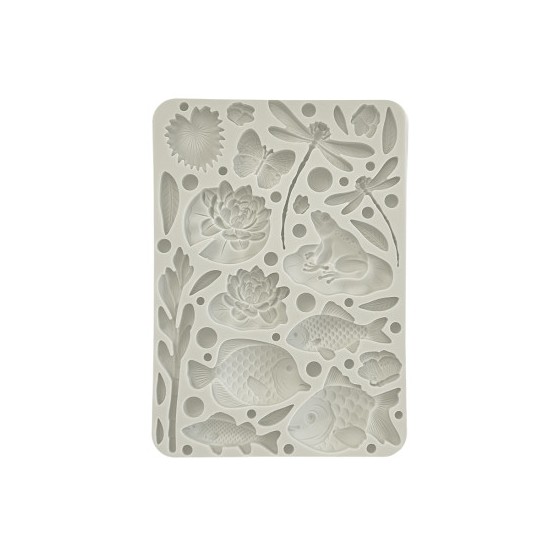 copy of Stamperia Silicone mold A5 esquinas florareles