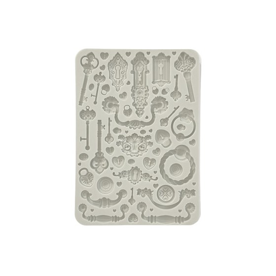 copy of Stamperia Silicone mold A5 esquinas florareles