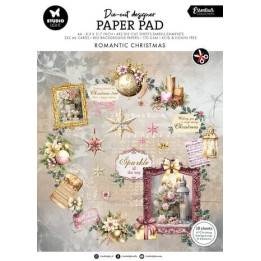 Romantic Christmas A4 Die-cut Designer Paper Pad (SL-ES-DCPP216)