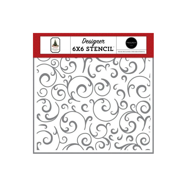 Stencil A4 Superbly Square