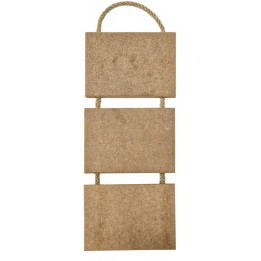 Colgador 3 carteles DM CADENCE 37x14.5cm