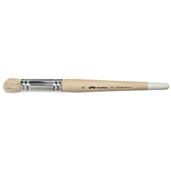 Pincel de cerda para estêncil ROUND BRISTLE nº 0