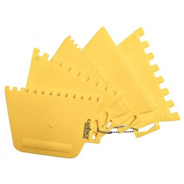 CONJUNTO COM 5 ESPÁTULAS PARA PASTAS