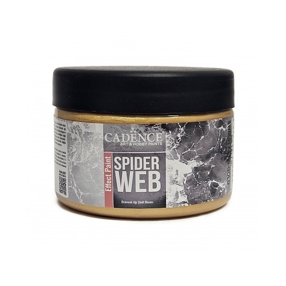 SPIDER WEB EFFECT Gold 150ml.*