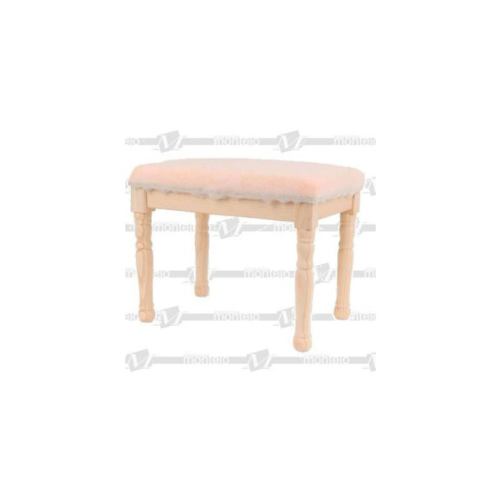Escabel pretapizado 47x32x47cm.*