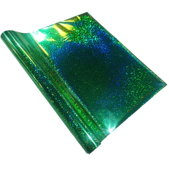 Foil VERDE ESCARCHADO Toner