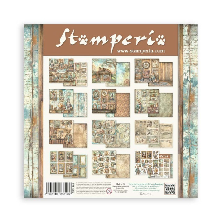 Stack papeles Stamperia 30x30 CEREMONY