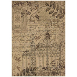 Papel arroz 4442 A4 Mannequin - Stamperia