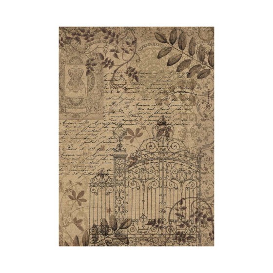 Papel de Arroz Old Lace Stamperia A-4