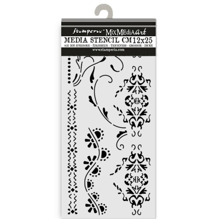 KSTD060 Stencil Stamperia alphabet 20x25 cms