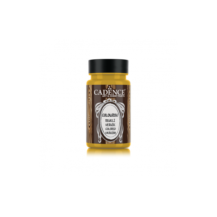 COLOUR ON VARNISH Yellow 90ml