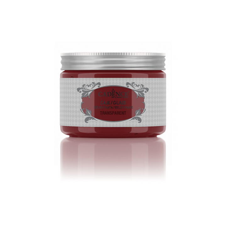 copy of GLASS TRANSPARENT RELIEF PASTE Dark Brown 150ml