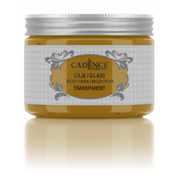 copy of GLASS TRANSPARENT RELIEF PASTE Dark Brown 150ml