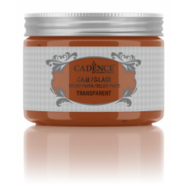 copy of GLASS TRANSPARENT RELIEF PASTE Dark Brown 150ml