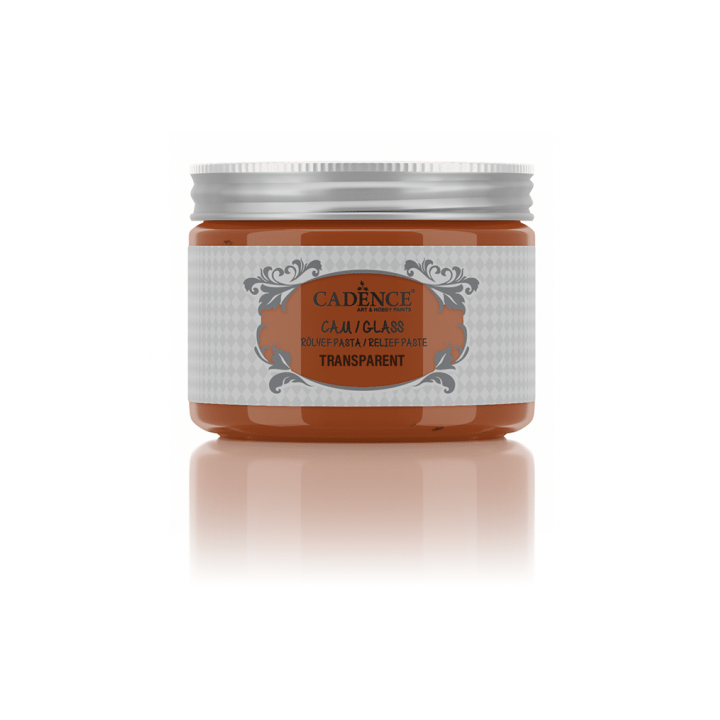 copy of GLASS TRANSPARENT RELIEF PASTE Dark Brown 150ml