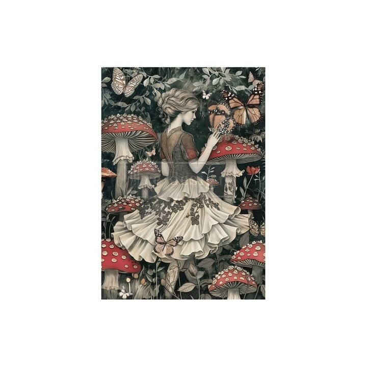 copy of Sepia Rainforest A1 Decoupage Fiber (1pcs)