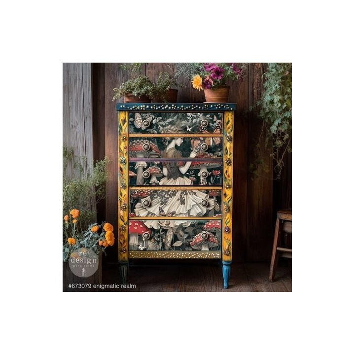 copy of Sepia Rainforest A1 Decoupage Fiber (1pcs)