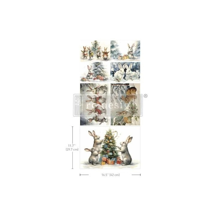 copy of Sepia Rainforest A1 Decoupage Fiber (1pcs)