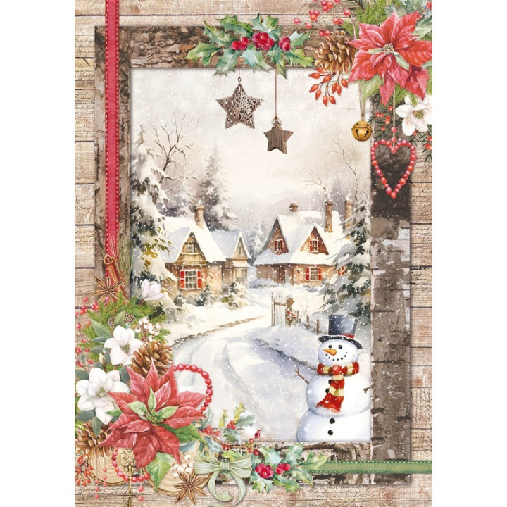 Rice Paper A5 Mixed CHRISTMAS VIBES.
