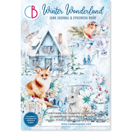 copy of WINTER WONDERLAND Ephemera Book A4