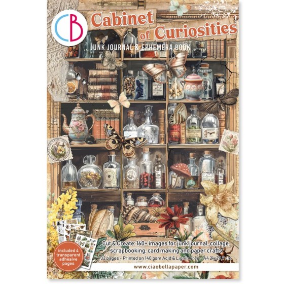 copy of CABINET OF CURIOSITIES Ephemera Book A4