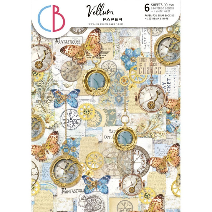 copy of Vellum Reing of grace Paper Patterns A4 6/Pkg