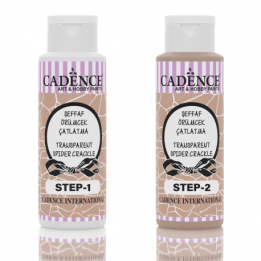 Transparent Spider Crackle CASHMERE 70+70ml.*