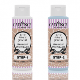 copy of Transparent Spider Crackle RED 70+70ml