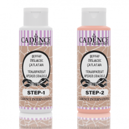 copy of Transparent Spider Crackle RED 70+70ml