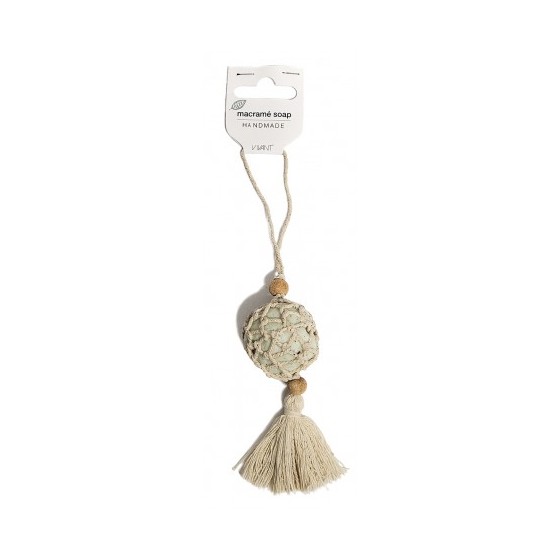 MACRAMÉ SOAP ornament 12/4cm