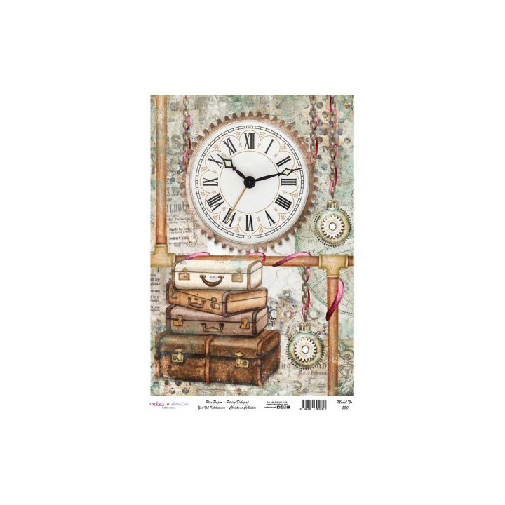 copy of Set TIEMPO DE NAVIDAD Papel Arroz Soft A4