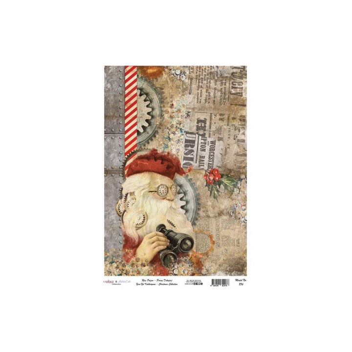 copy of Set TIEMPO DE NAVIDAD Papel Arroz Soft A4
