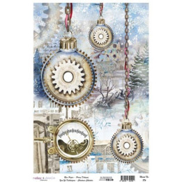 copy of Set TIEMPO DE NAVIDAD Papel Arroz Soft A4