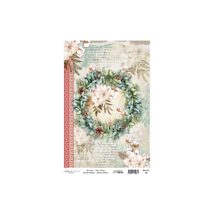 copy of Set TIEMPO DE NAVIDAD Papel Arroz Soft A4