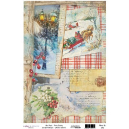 copy of Set TIEMPO DE NAVIDAD Papel Arroz Soft A4