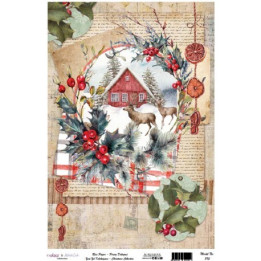 copy of Set TIEMPO DE NAVIDAD Papel Arroz Soft A4