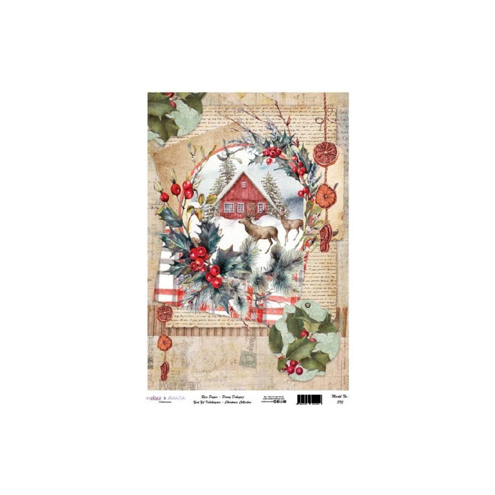 copy of Set TIEMPO DE NAVIDAD Papel Arroz Soft A4