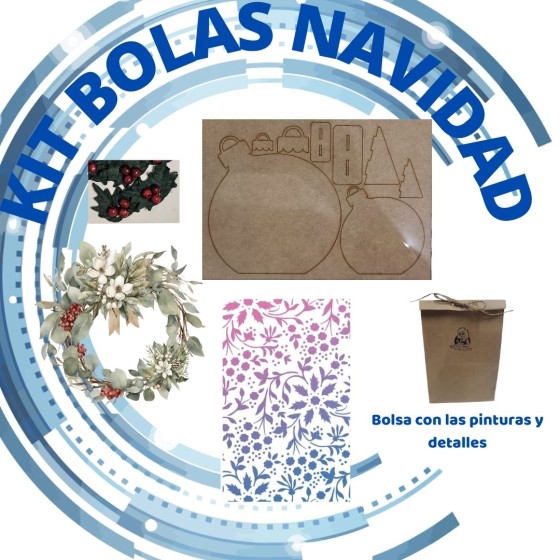 KIT BOLAS NAVIDAD