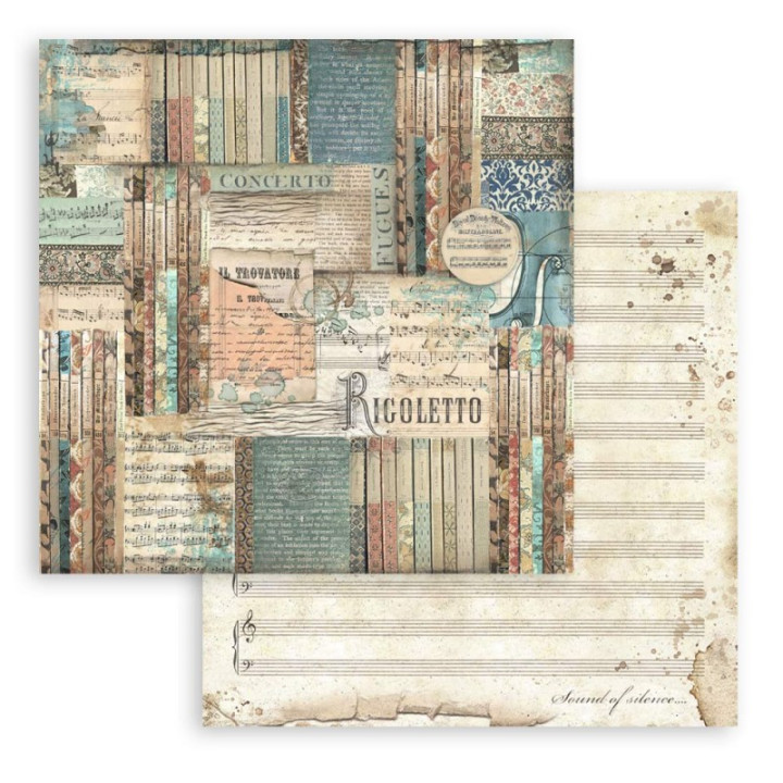 Stack papeles Stamperia 30x30 CEREMONY