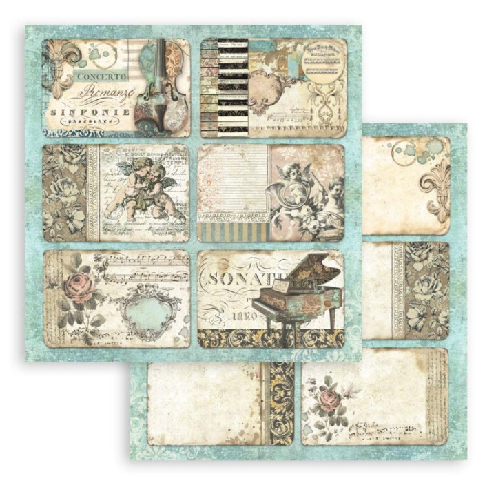 Stack papeles Stamperia 30x30 CEREMONY