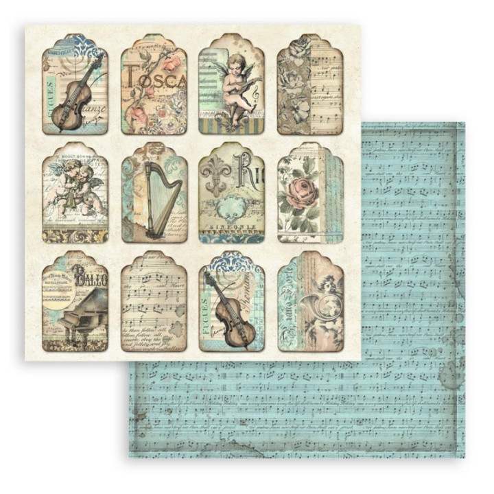 Stack papeles Stamperia 30x30 CEREMONY