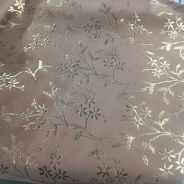 TECIDO PARA DECORAR/CAMINHO DE MESA - 35X200CM CASTANHO