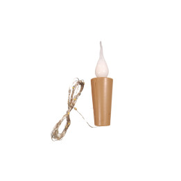 Guirlanda de Fio LED BRANCO para Garrafa