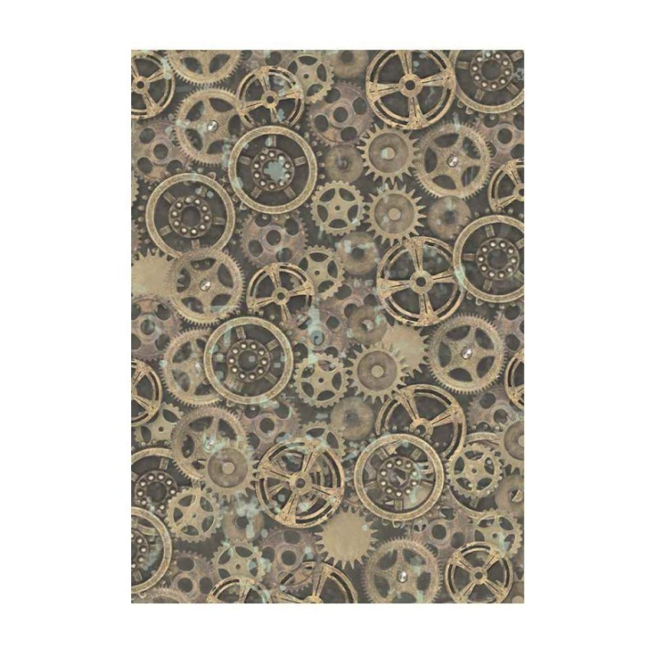 Papel arroz 4442 A4 Mannequin - Stamperia