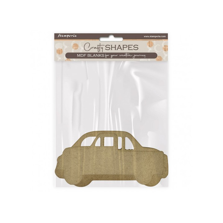Madera Silueta DM stamperia ART OF TRAVELLING CARS AND TRUCK